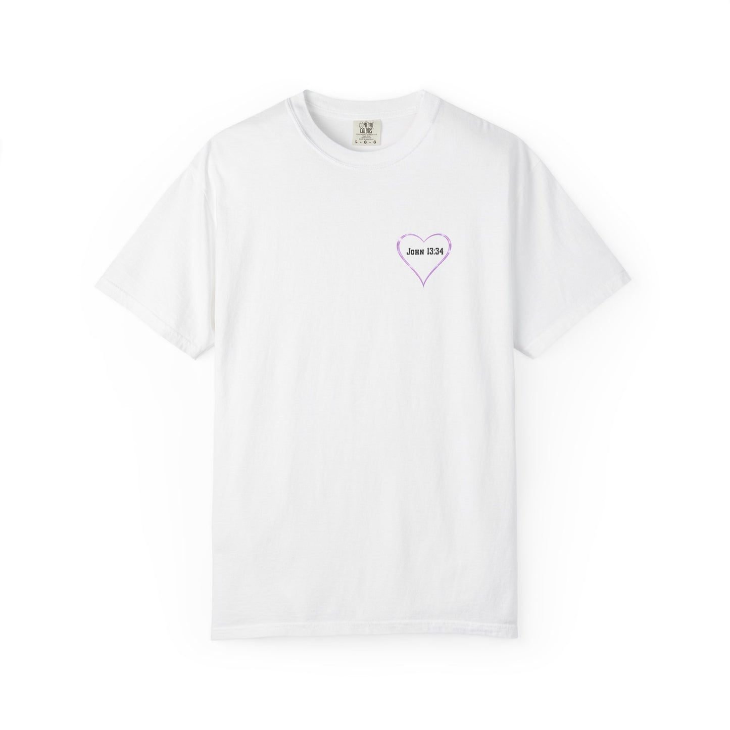 Love Like Jesus T-Shirt — Watercolor Rose Christian Graphic Tee