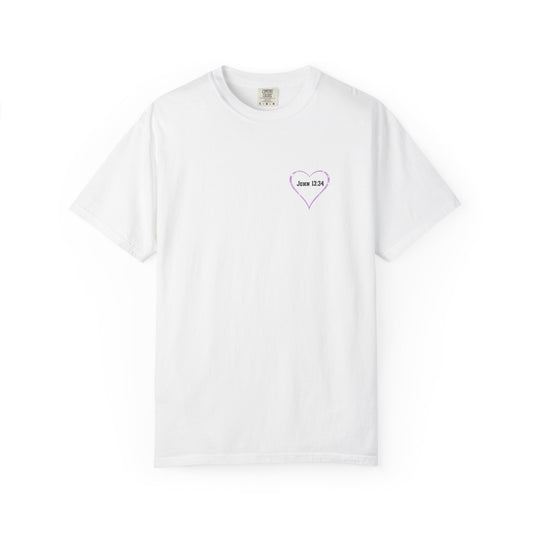 Love Like Jesus T-Shirt — Watercolor Rose Christian Graphic Tee