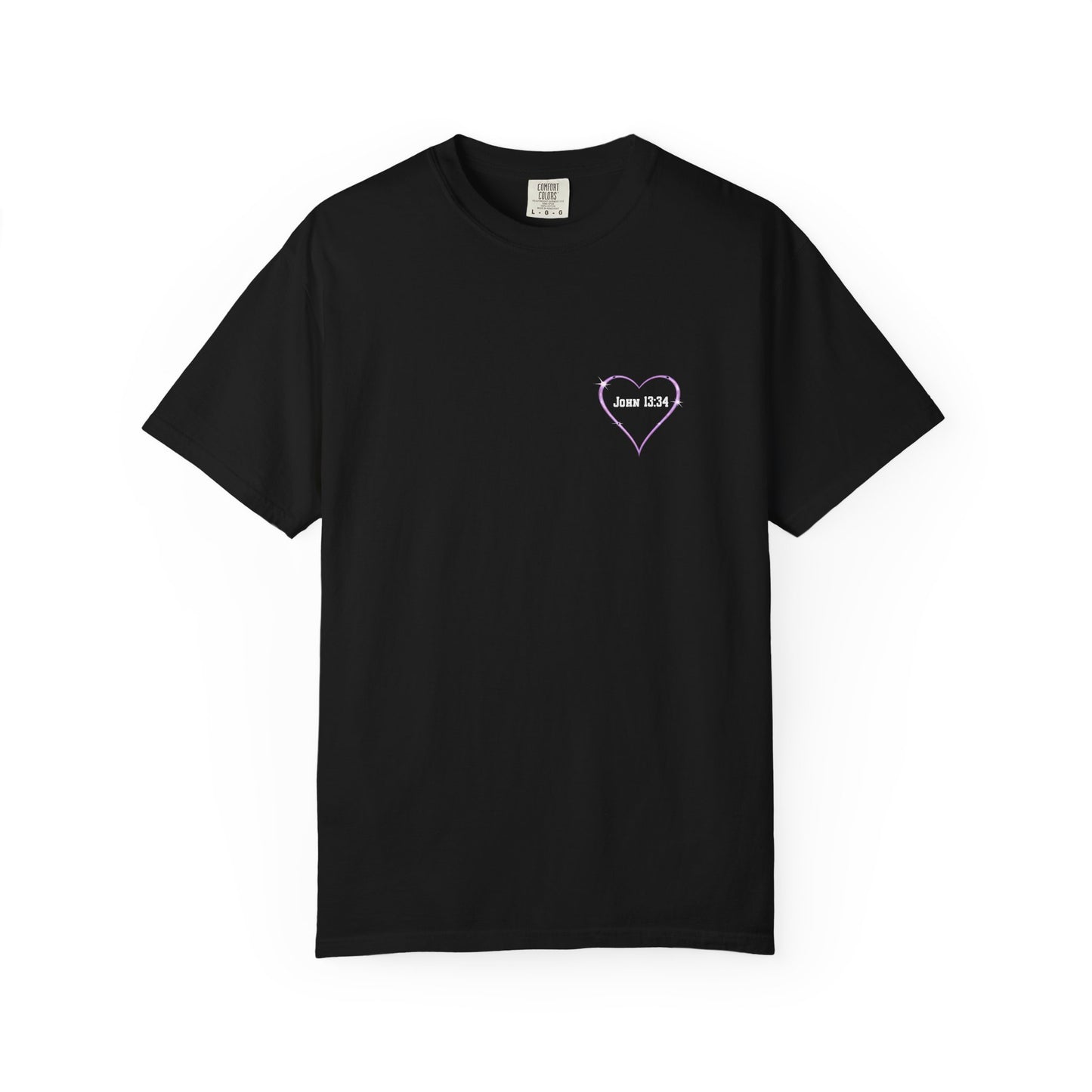 Love Like Jesus T-Shirt — Watercolor Rose Christian Graphic Tee