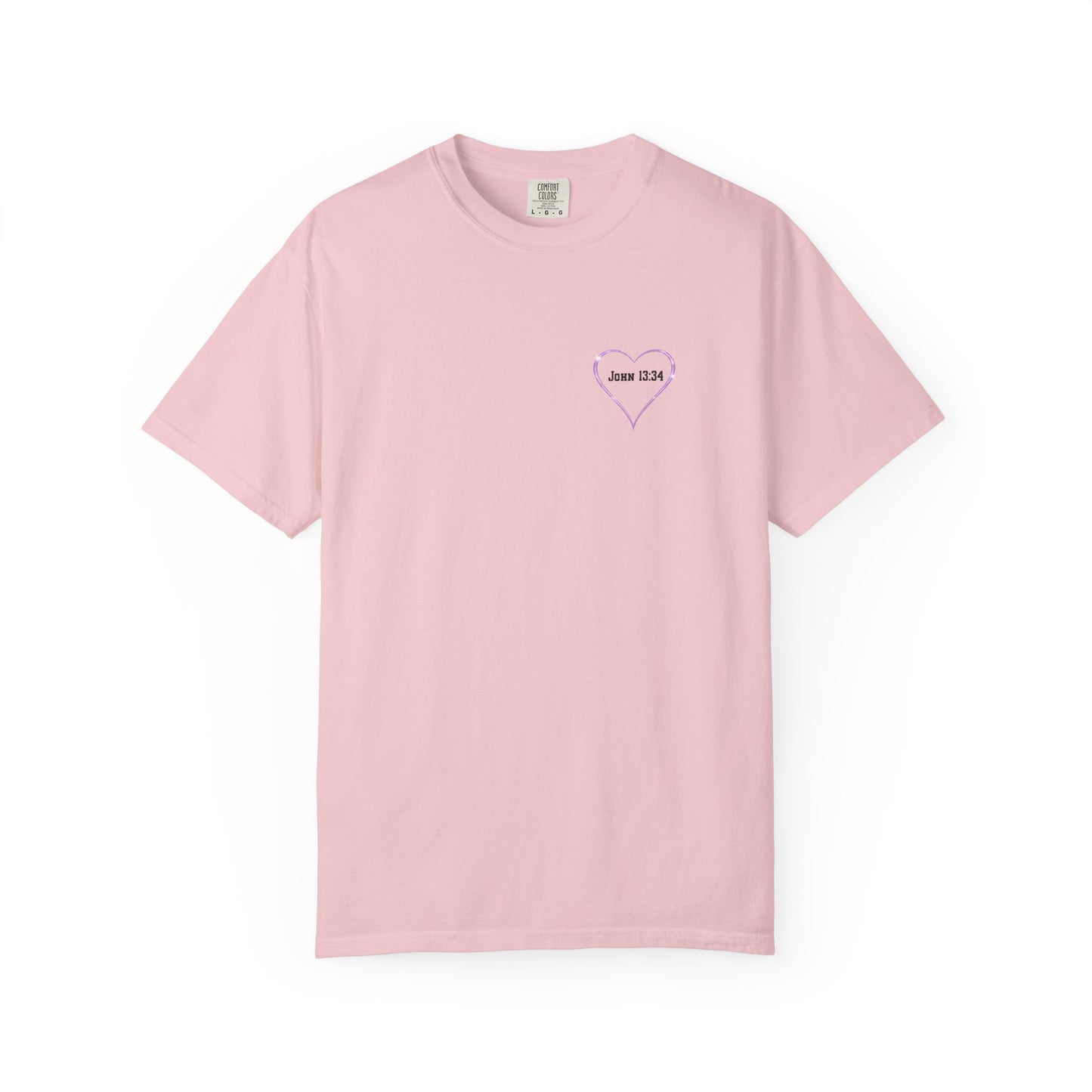 Love Like Jesus T-Shirt — Watercolor Rose Christian Graphic Tee