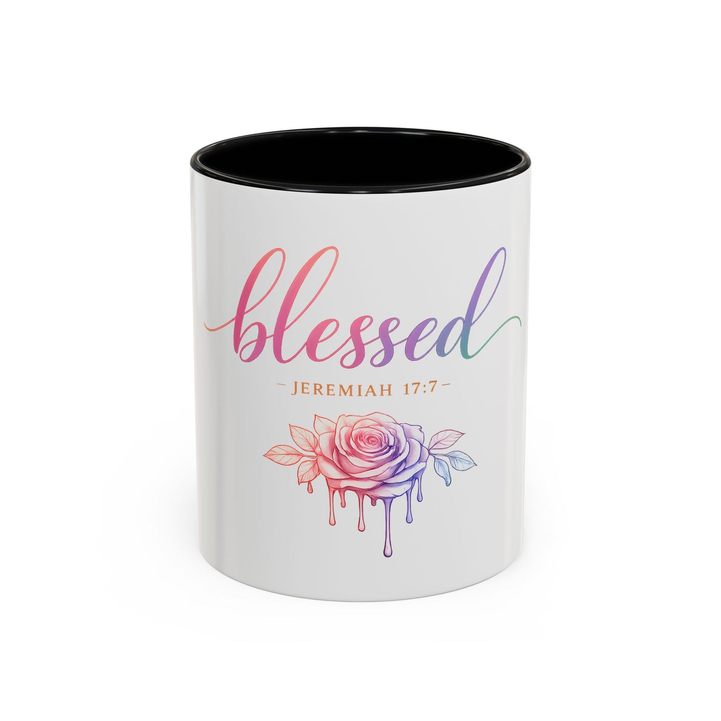 Blessed Coffee Mug | Jeremiah 17:7 Bible Verse Christian Gift | 11oz & 15oz