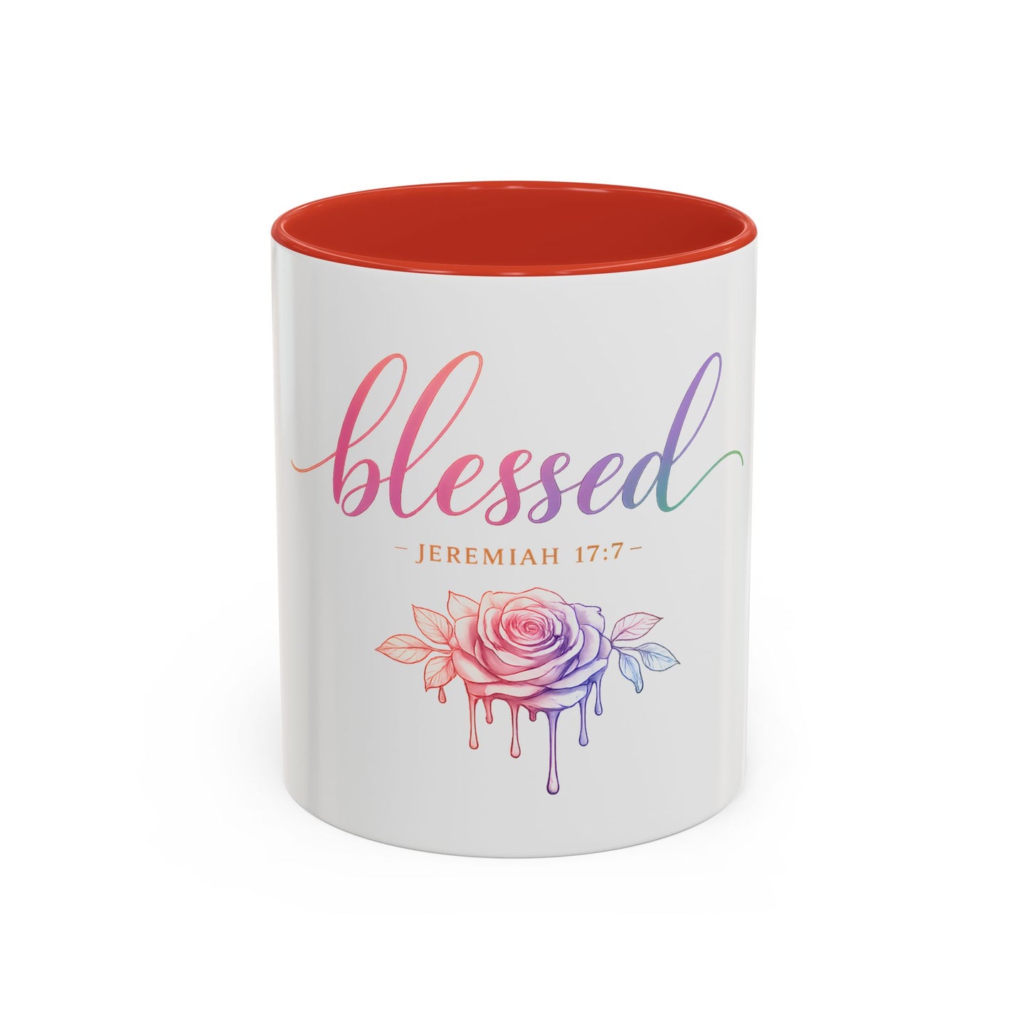 Blessed Coffee Mug | Jeremiah 17:7 Bible Verse Christian Gift | 11oz & 15oz