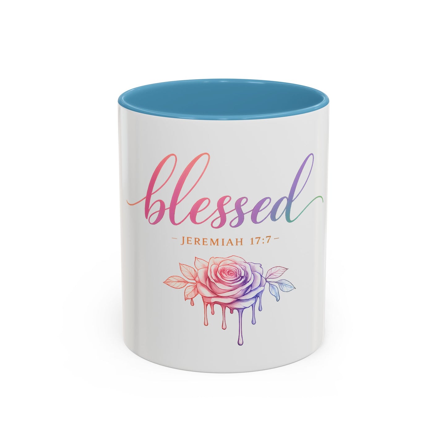 Blessed Coffee Mug | Jeremiah 17:7 Bible Verse Christian Gift | 11oz & 15oz
