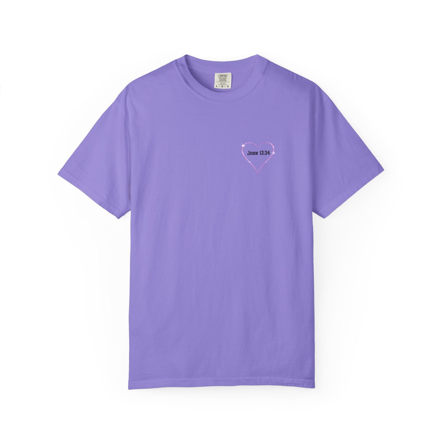 Love Like Jesus T-Shirt — Watercolor Rose Christian Graphic Tee