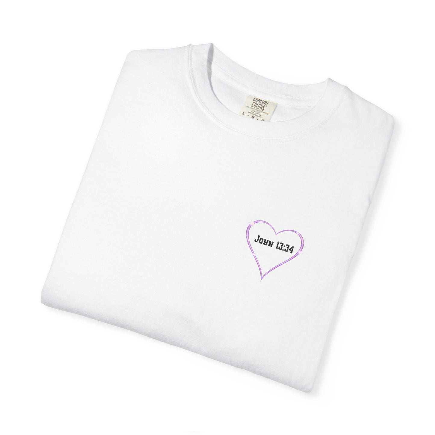 Love Like Jesus T-Shirt — Watercolor Rose Christian Graphic Tee